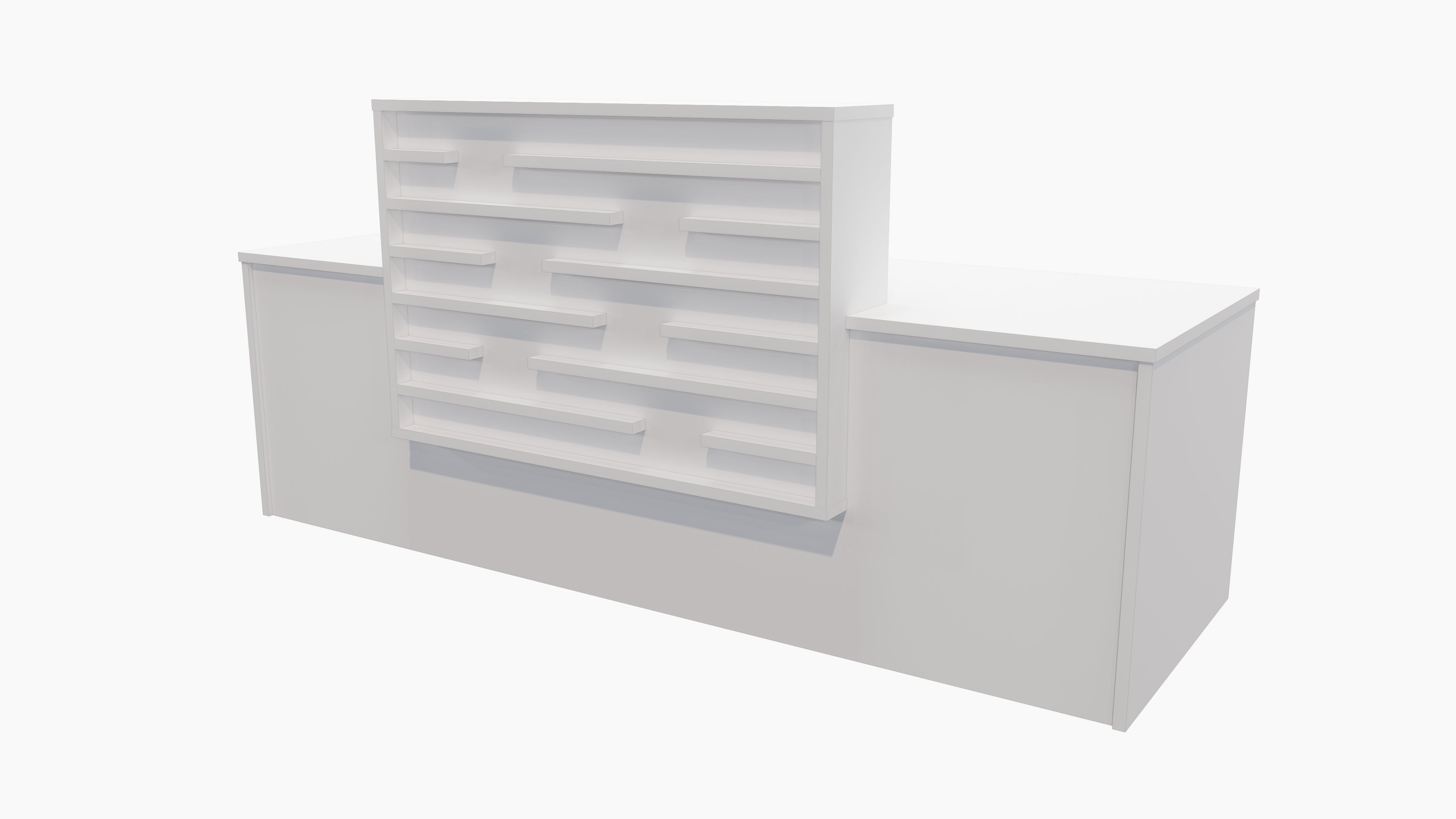Marlborough Reception Desk White