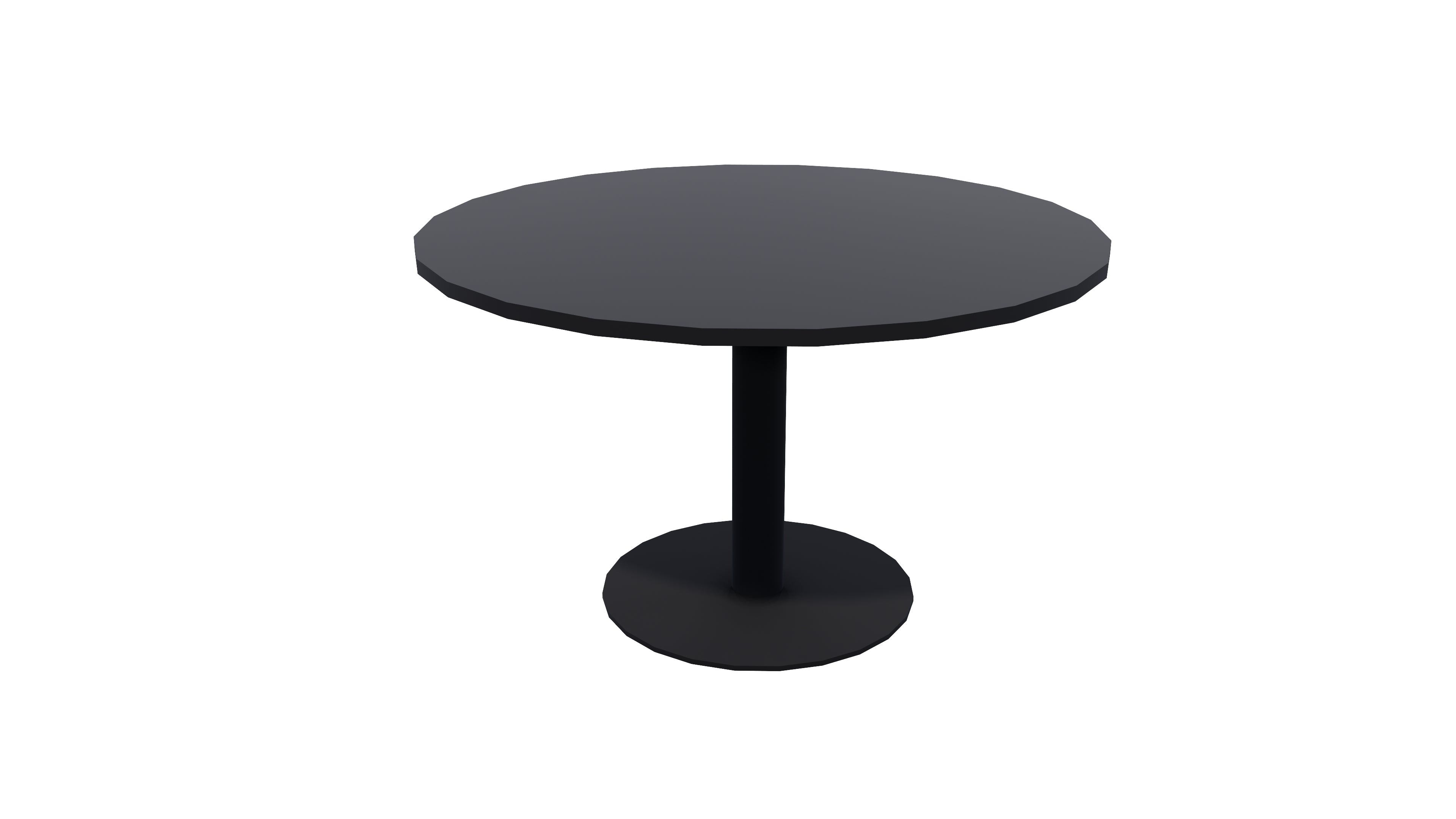 Nelson Meeting Table 900x900 Black
