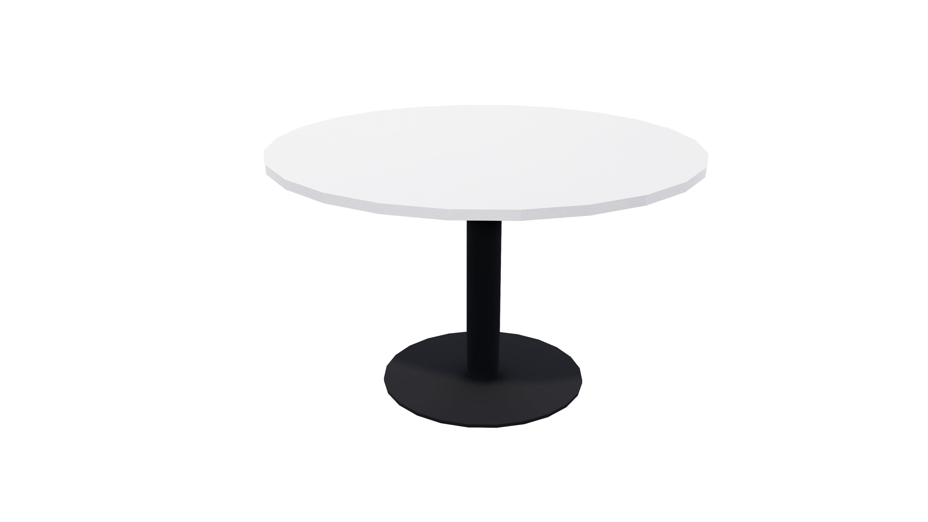 Nelson Meeting Table 900x900 Silver Strata