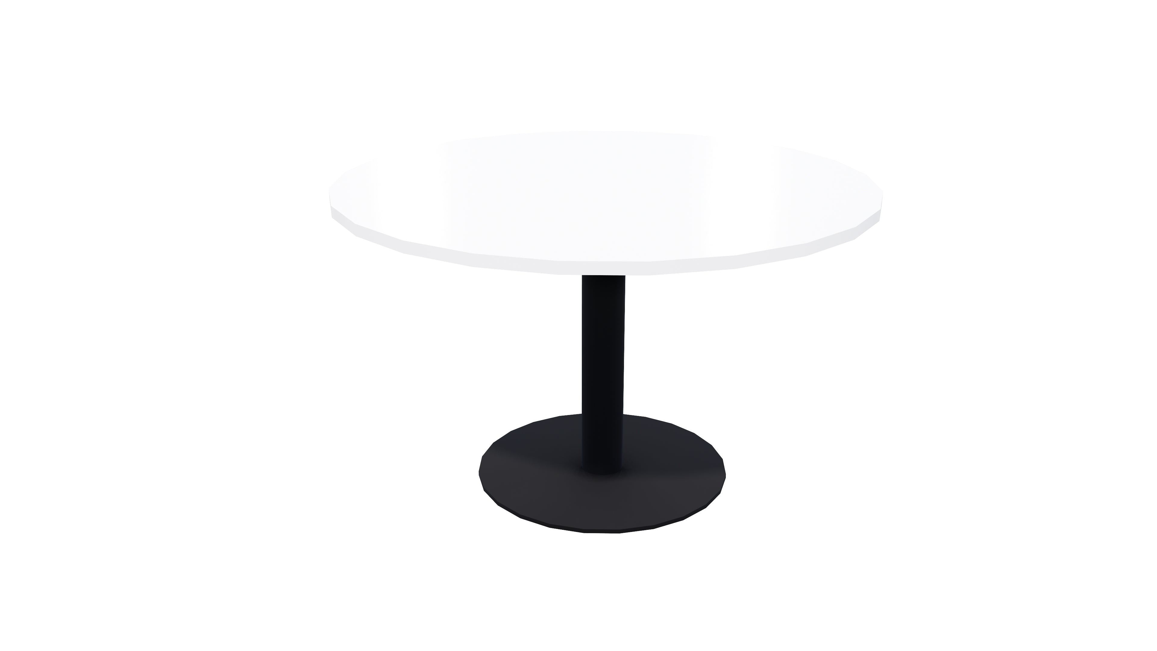 Nelson Meeting Table 900x900 White