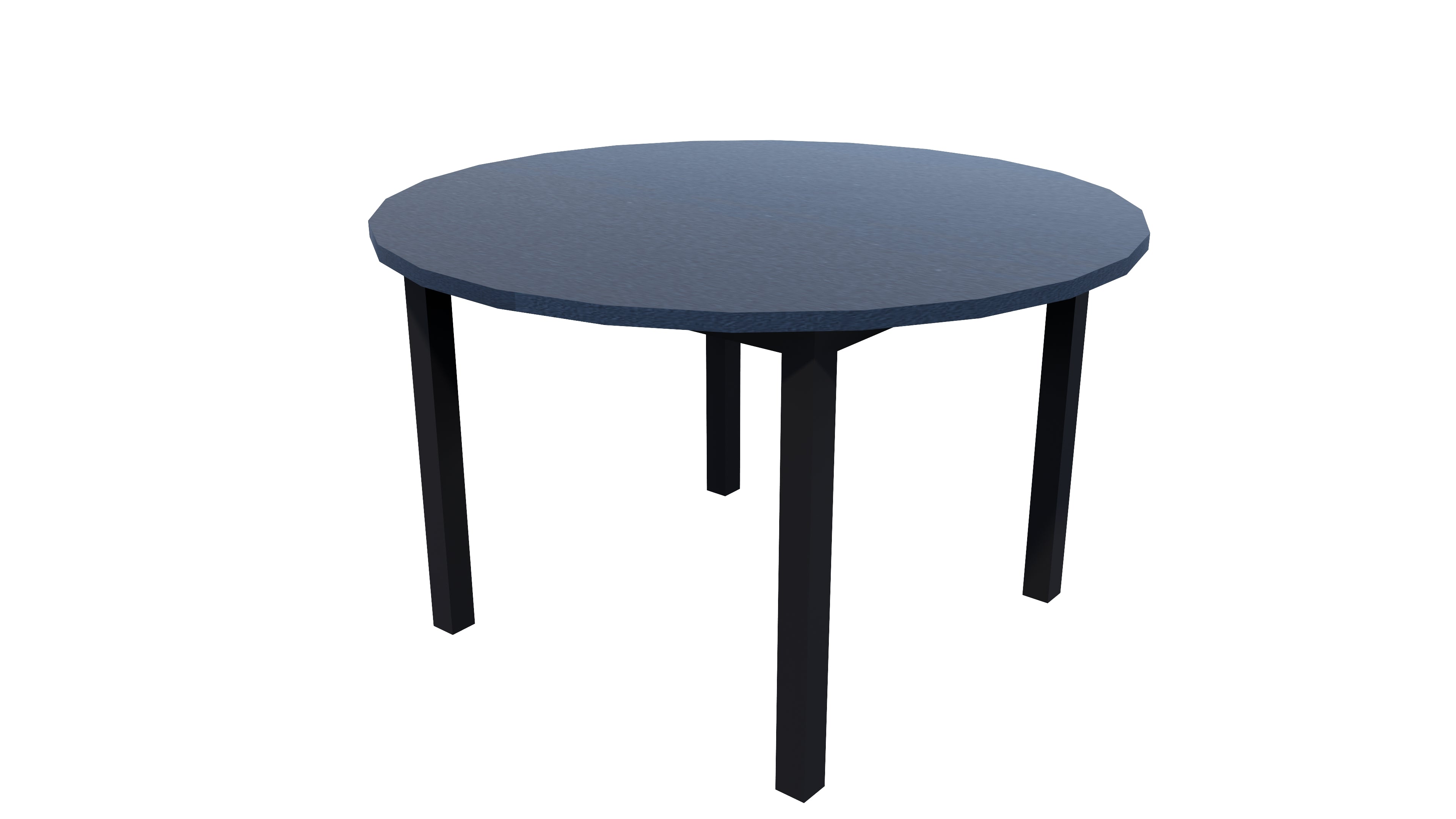 Milford Meeting Table 1200x1200 Char Blue