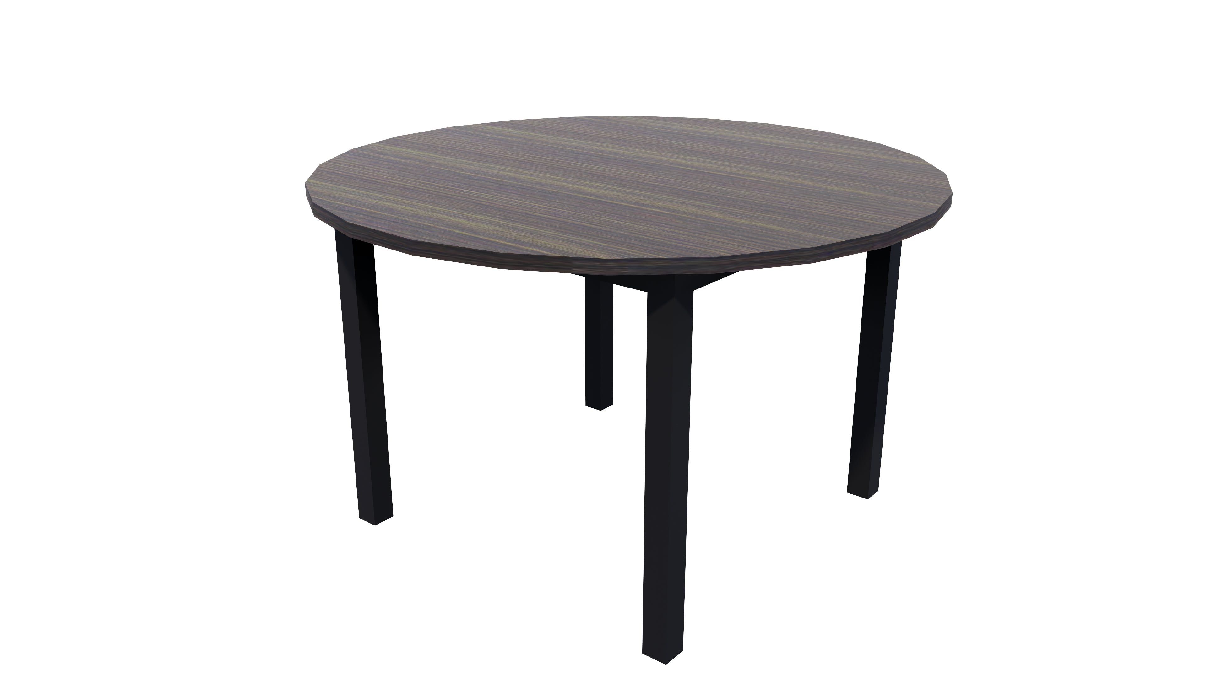 Milford Meeting Table 1200x1200 Dark Oak