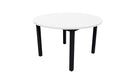 Milford Meeting Table 1200x1200 Silver Haze