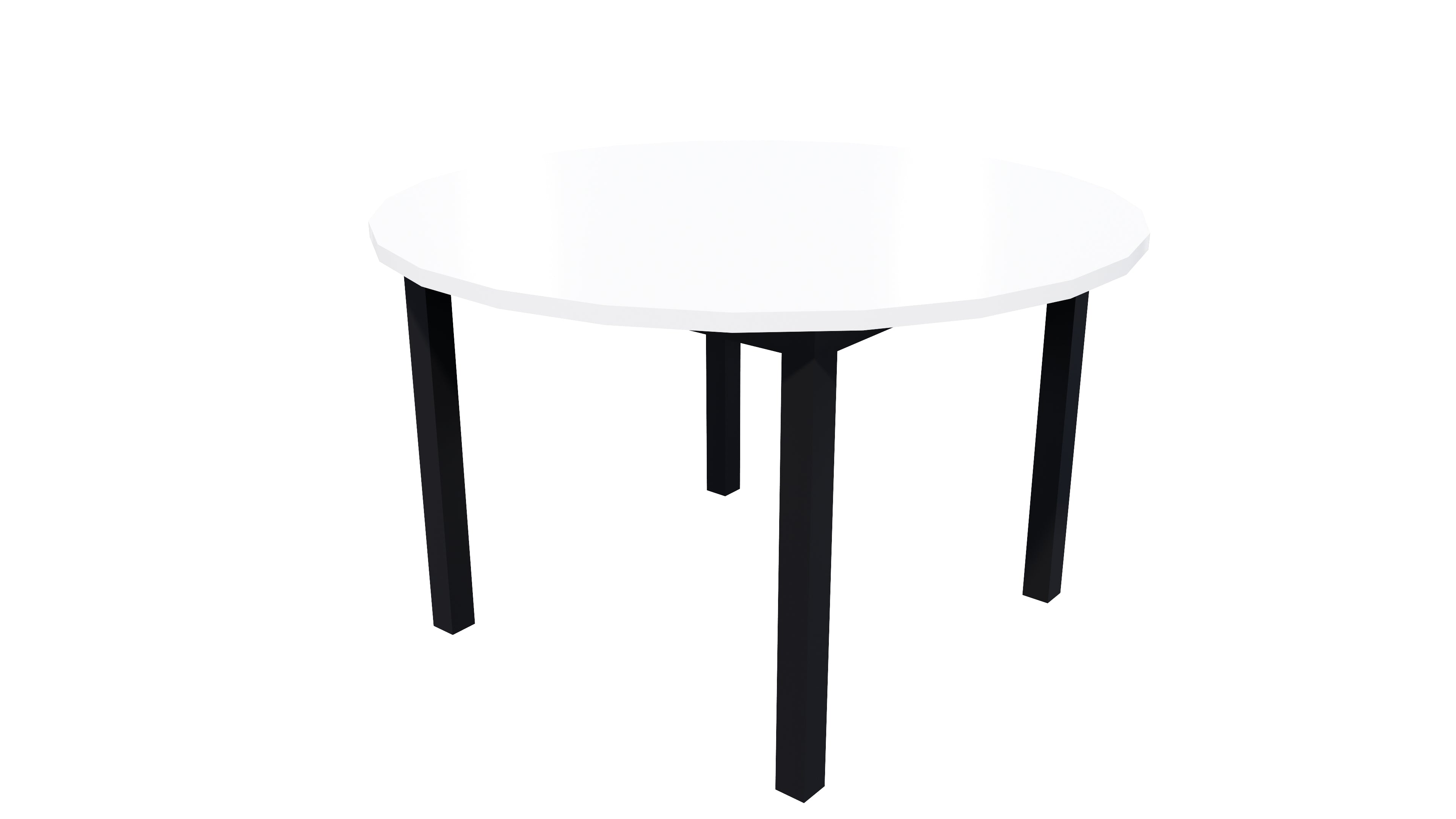 Milford Meeting Table 1200x1200 White