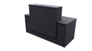 Milford Reception Desk 1700x700x1125 Black