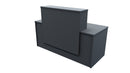 Milford Reception Desk 1700x700x1125 Carbon