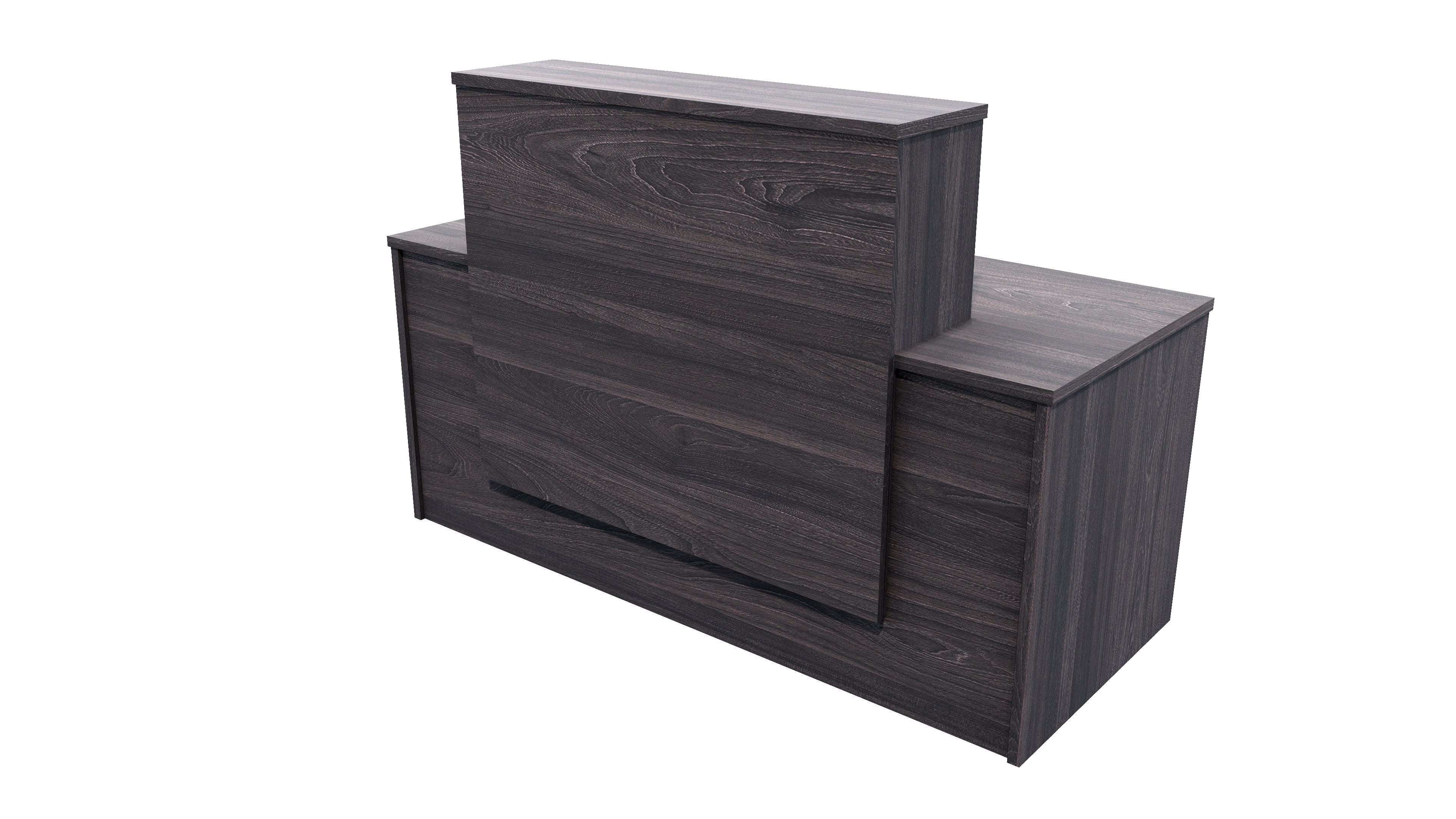 Milford Reception Desk 1700x700x1125 Fiordland Elm