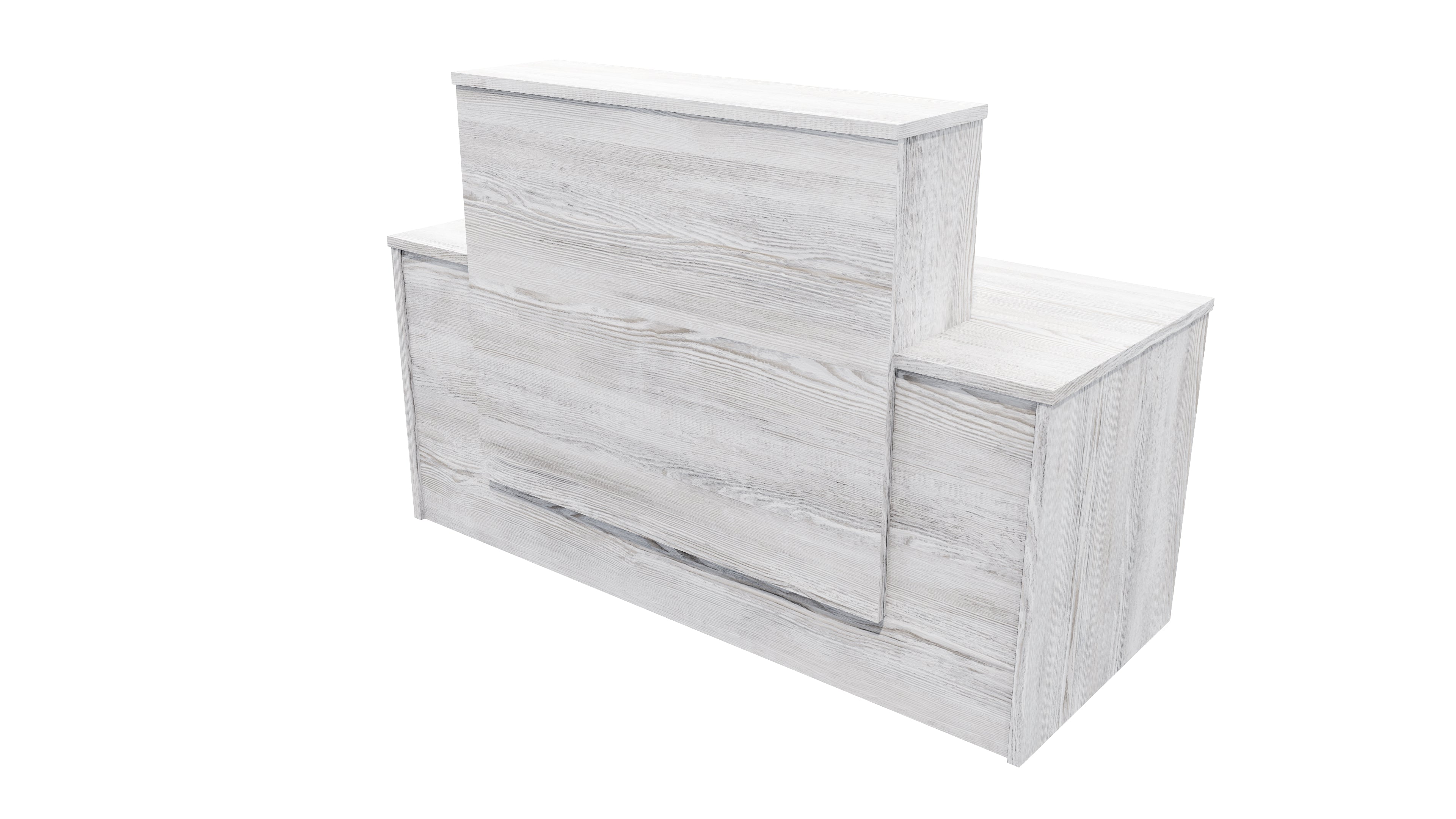 Milford Reception Desk 1700x700x1125 Nordic Pine