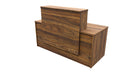 Milford Reception Desk 1700x700x1125 Tasman Elm