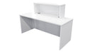 Milford Reception Desk 1700x700x1125 White