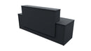 Milford Reception Desk 2400x700x1125 Carbon