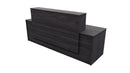 Milford Reception Desk 2400x700x1125 Fiordland Elm