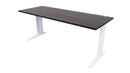 Mirage Fixed Height Desk 1500x600 Dark Oak