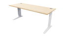 Mirage Fixed Height Desk 1500x600 Sublime Teak