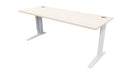 Mirage Fixed Height Desk 1500x700 Aged Ash