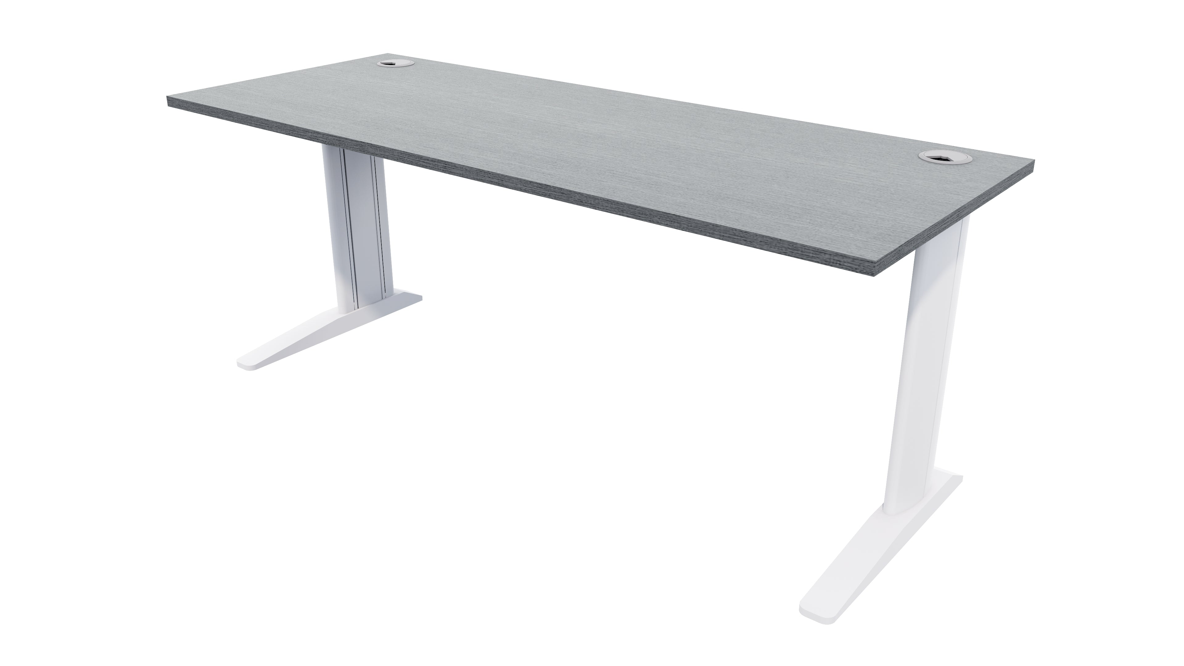 Mirage Fixed Height Desk 1800x600 New Graphite