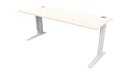 Mirage Fixed Height Desk 1800x600 Washed Maple