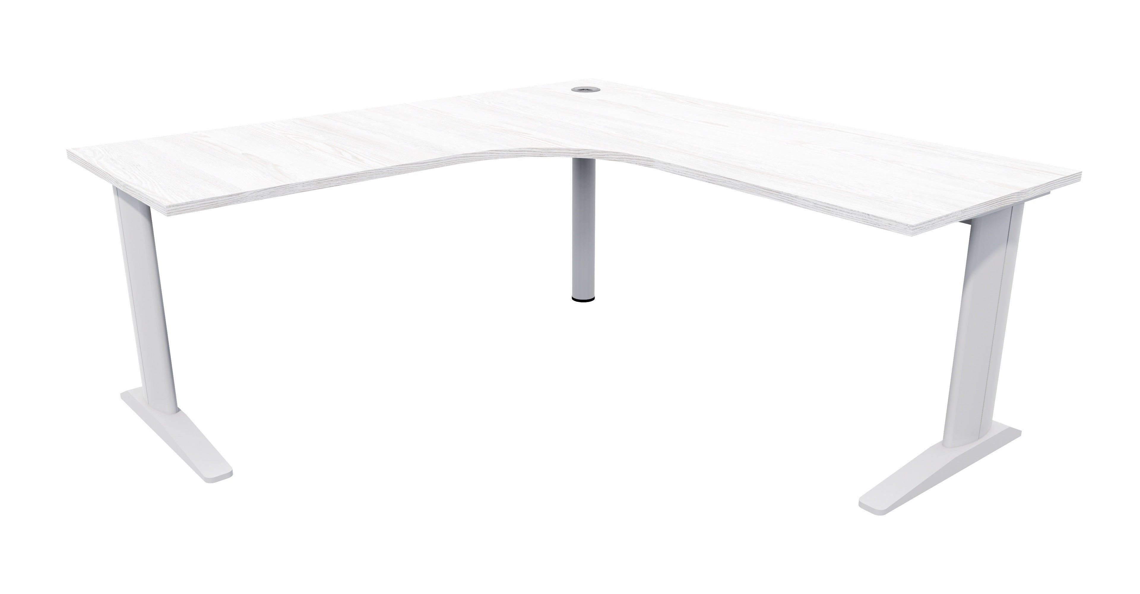 Mirage Workstation 1800x1800x700 Nordic Pine
