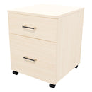 Mirage 1 File 1 Drawer Mobile Drawer Locking Aged Ash