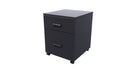 Mirage 1 File 1 Drawer Mobile Drawer Locking Black