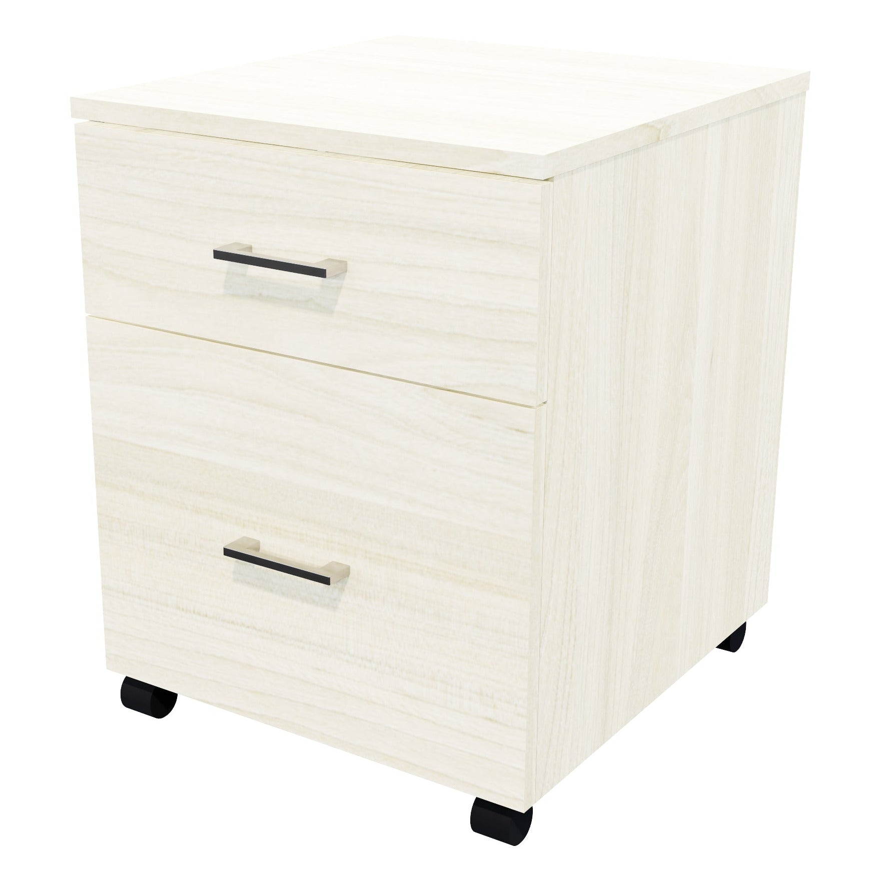 Mirage 1 File 1 Drawer Mobile Drawer Locking Coastal Elm