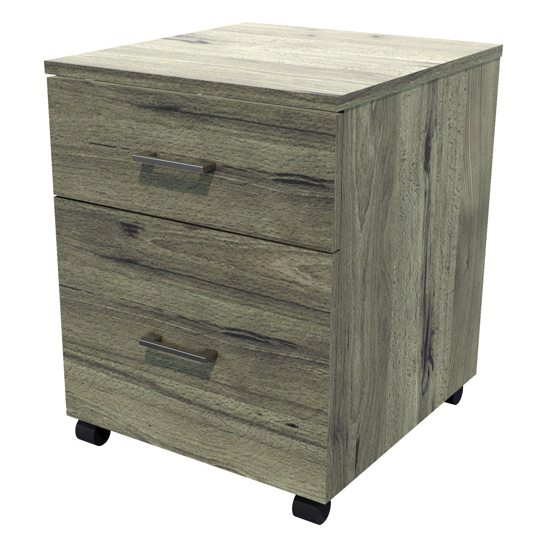 Mirage 1 File 1 Drawer Mobile Drawer Locking Coronet Beech