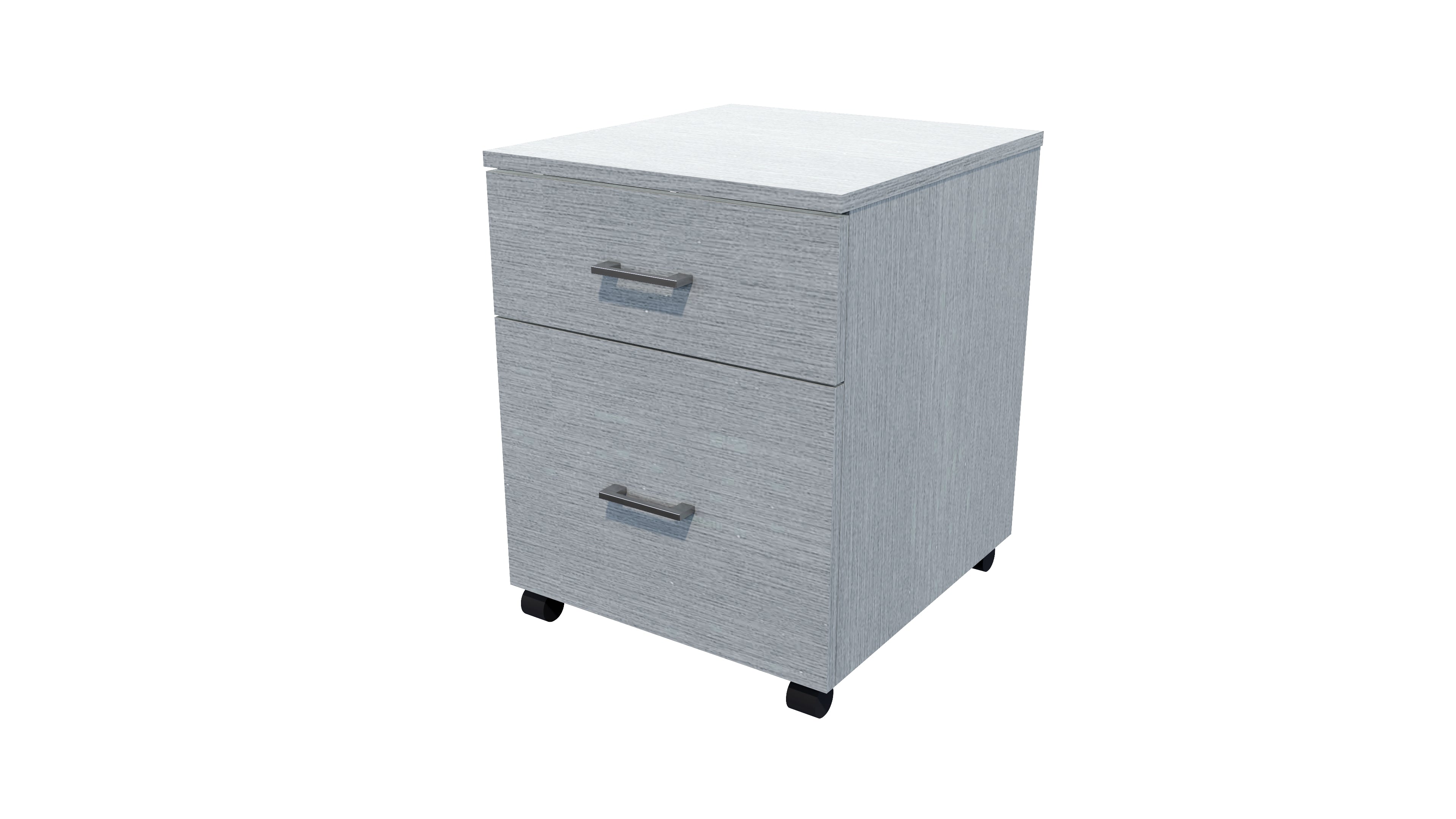Mirage 1 File 1 Drawer Mobile Drawer Locking New Graphite