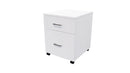 Mirage 1 File 1 Drawer Mobile Drawer Locking Silver Haze