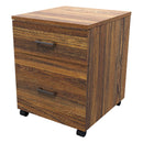 Mirage 1 File 1 Drawer Mobile Drawer Locking Tasman Elm
