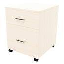 Mirage 1 File 1 Drawer Mobile Drawer Locking Washed Maple