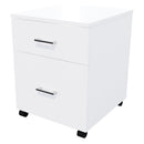 Mirage 1 File 1 Drawer Mobile Drawer Locking White