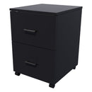 2 File Mobile Drawer Standard Black
