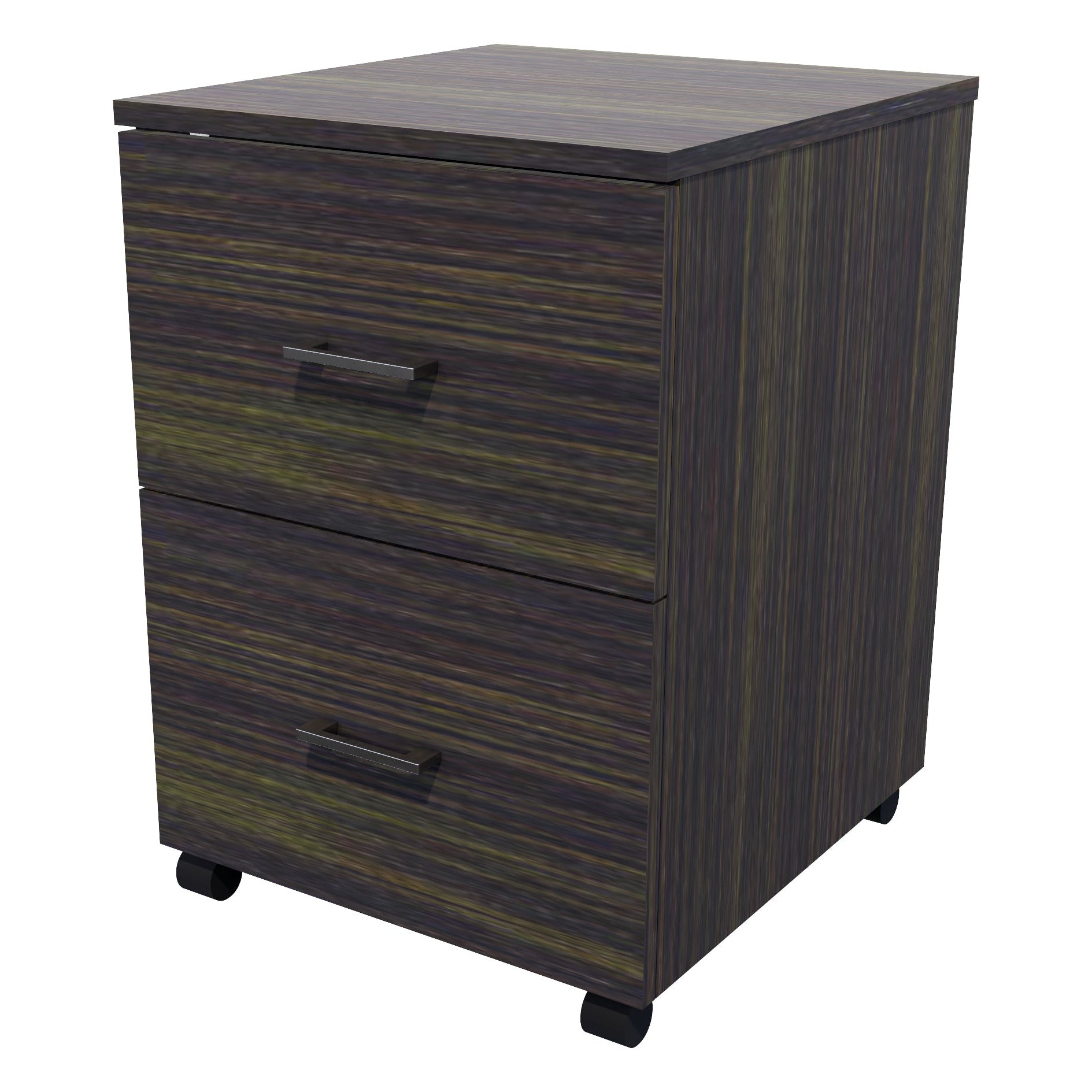 2 File Mobile Drawer Standard Dark Oak