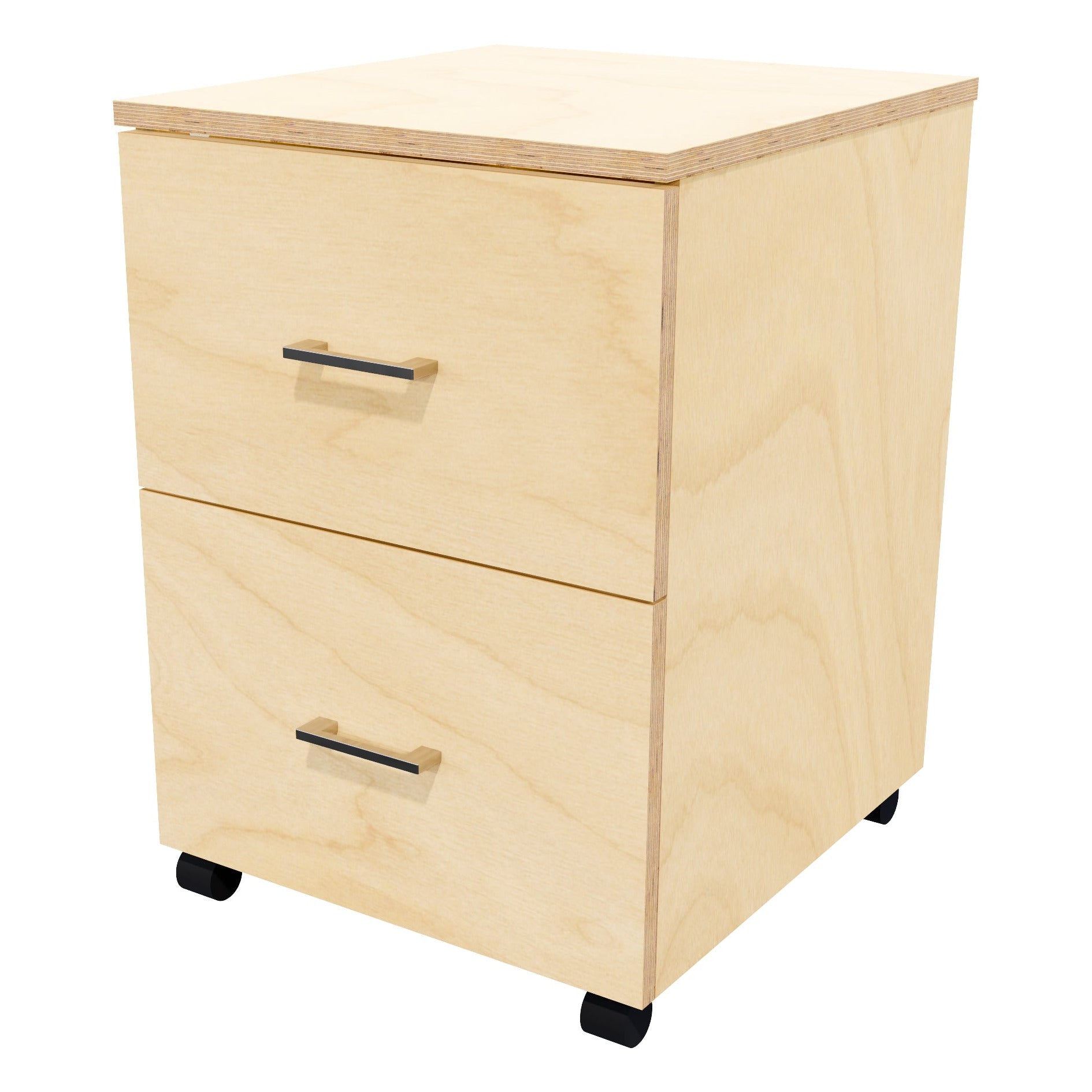 2 File Mobile Drawer Locking Premium Ply