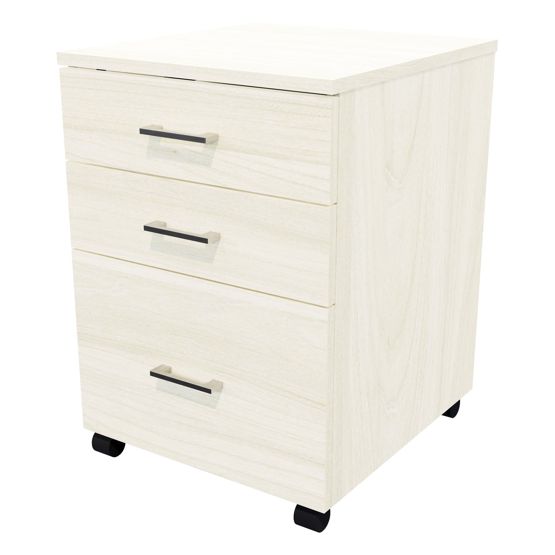 1 File 2 Drawers Mobile Drawer Standard Coastal Elm