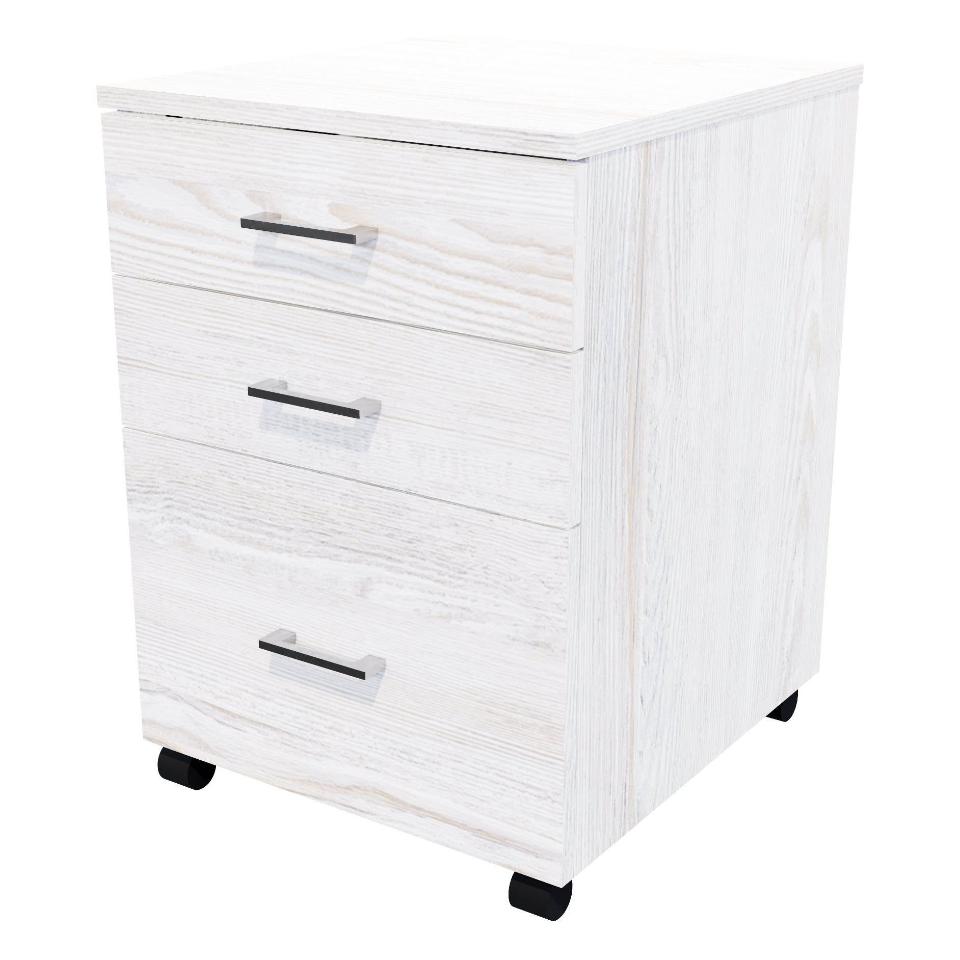 1 File 2 Drawers Mobile Drawer Standard Nordic Pine