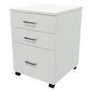 1 File 2 Drawers Mobile Drawer Standard Seal Grey