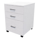 1 File 2 Drawers Mobile Drawer Standard Silver Haze