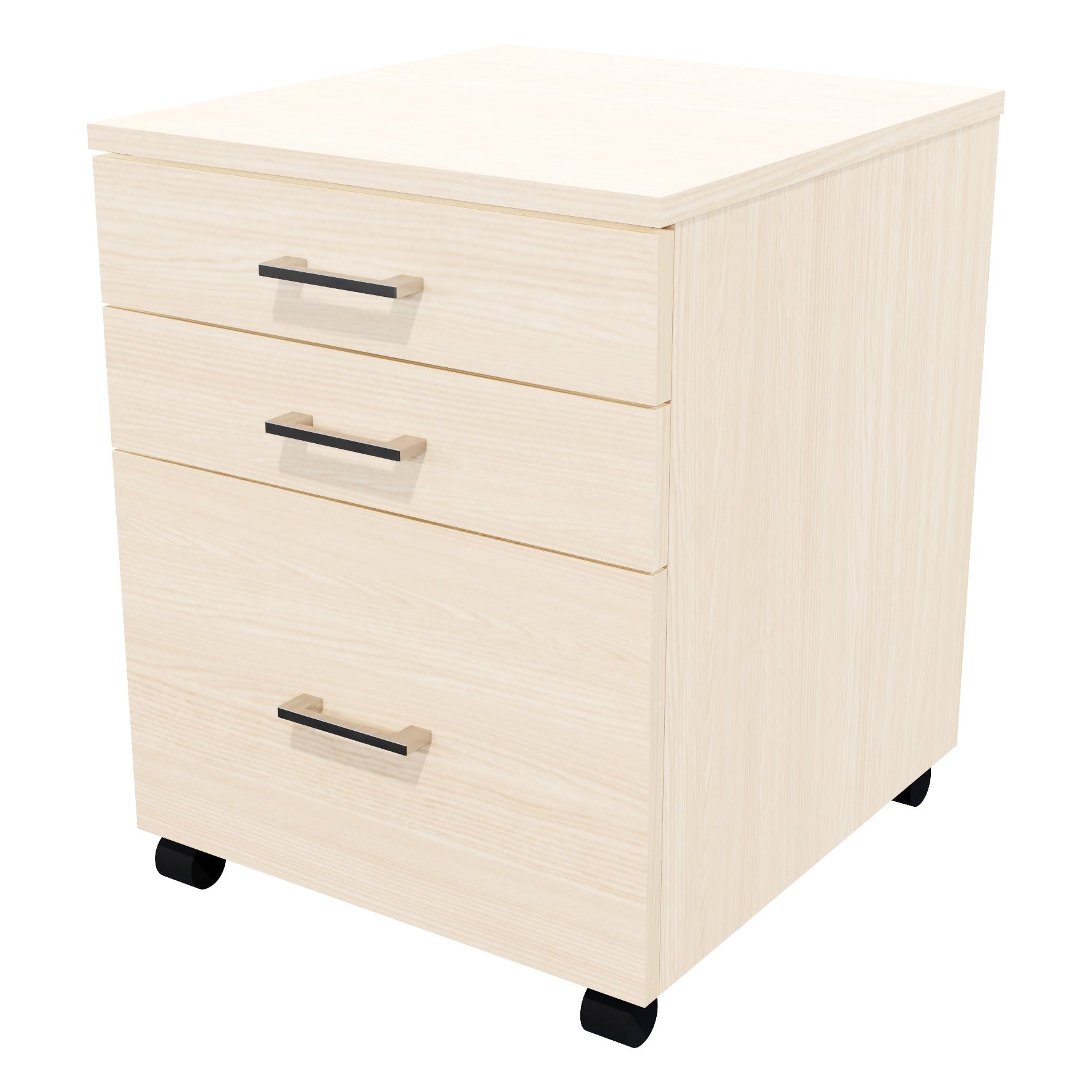 Mirage 1 File 2 Drawers Mobile Drawer Standard Aged Ash