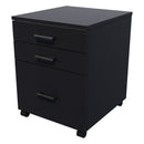 Mirage 1 File 2 Drawers Mobile Drawer Standard Black