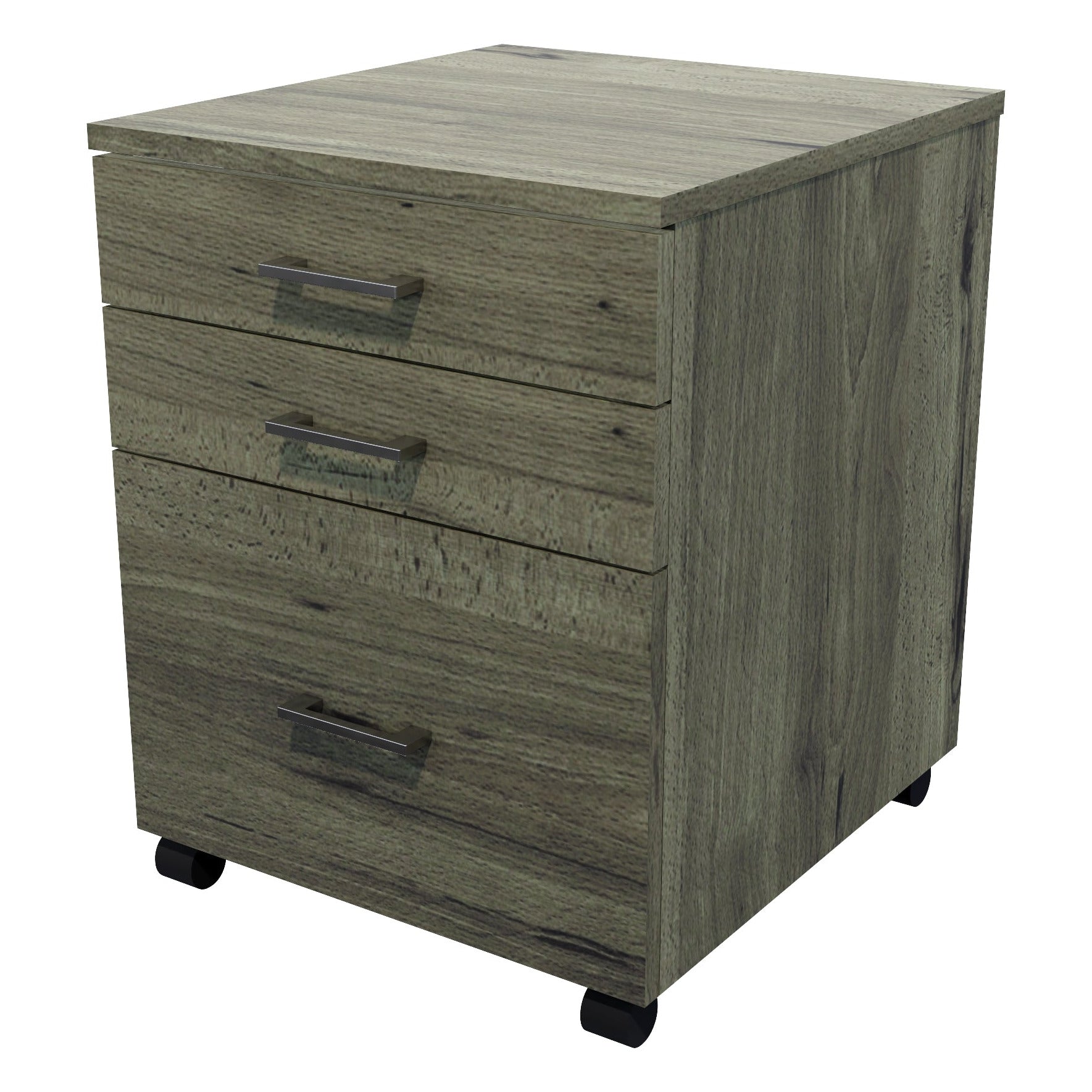 Mirage 1 File 2 Drawers Mobile Drawer Standard Coronet Beech