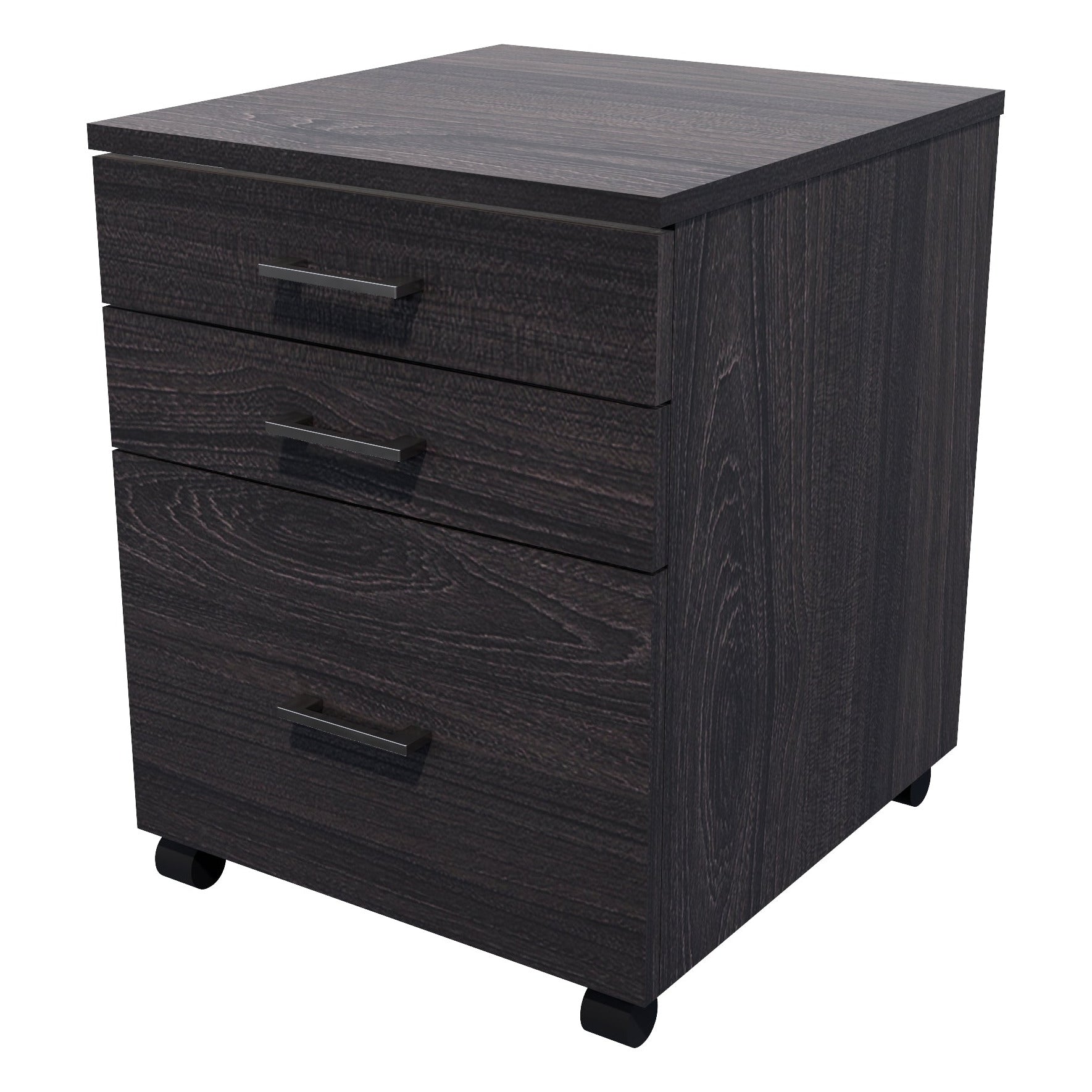 Mirage 1 File 2 Drawers Mobile Drawer Standard Fiordland Elm
