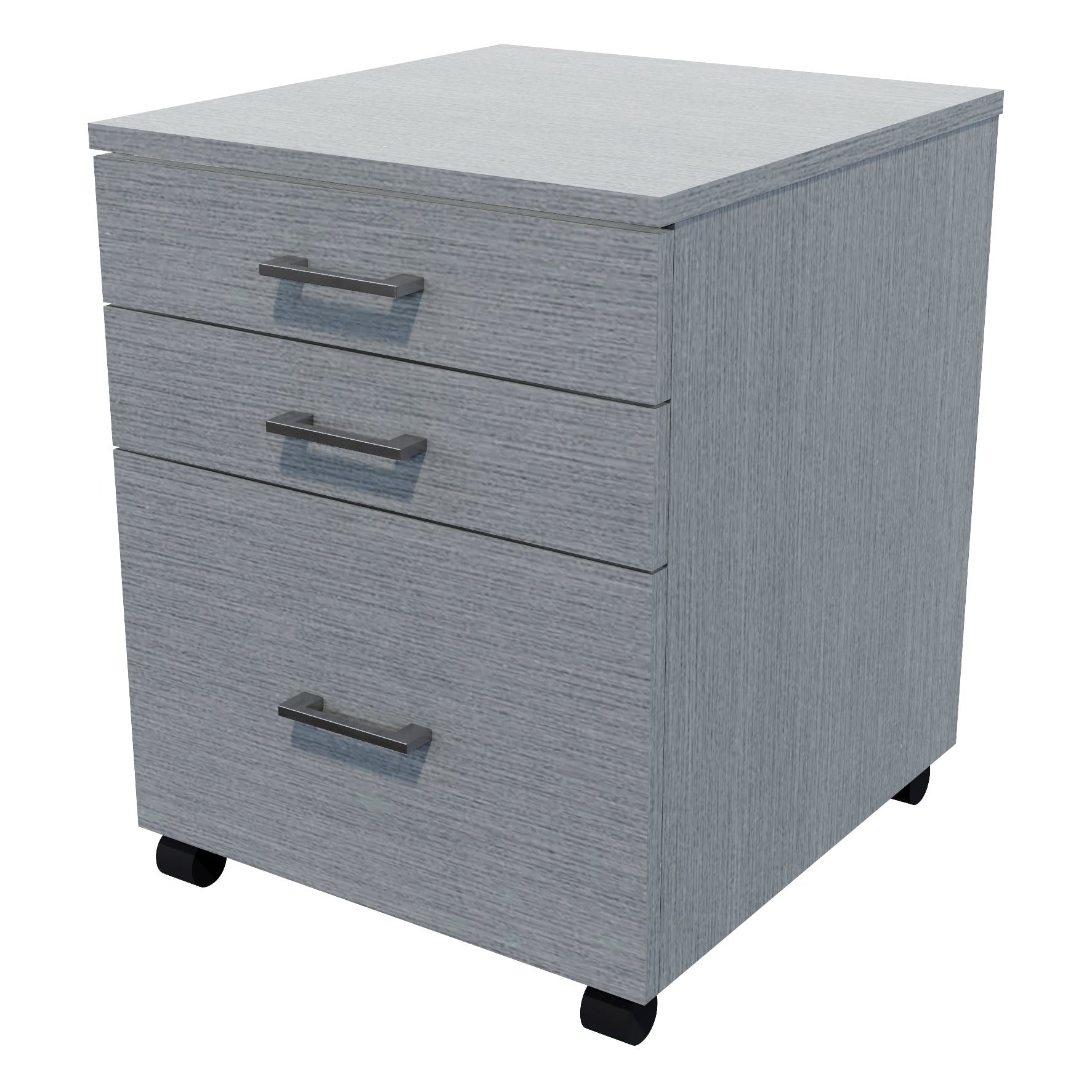 Mirage 1 File 2 Drawers Mobile Drawer Standard New Graphite