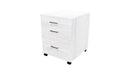 Mirage 1 File 2 Drawers Mobile Drawer Standard Nordic Pine