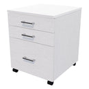 Mirage 1 File 2 Drawers Mobile Drawer Standard Silver Haze