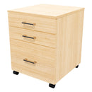 Mirage 1 File 2 Drawers Mobile Drawer Standard Sublime Teak