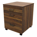 Mirage 1 File 2 Drawers Mobile Drawer Standard Tasman Elm