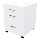 Mirage 1 File 2 Drawers Mobile Drawer Standard White