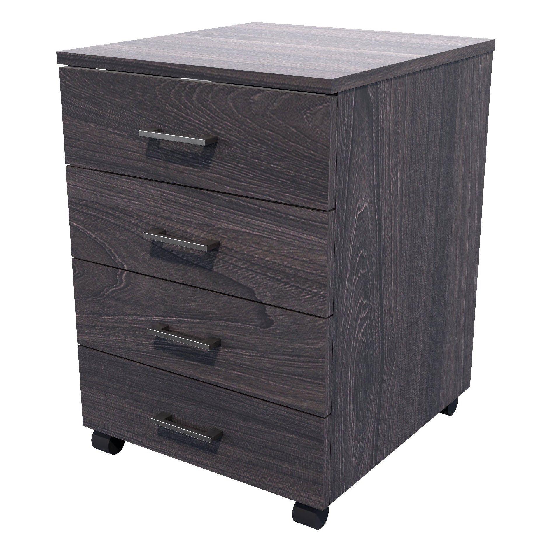 4 Drawers Mobile Drawer Standard Fiordland Elm