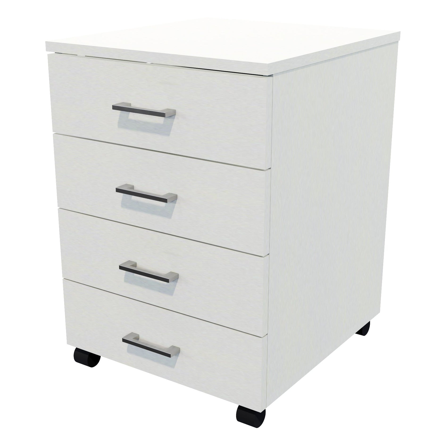 4 Drawers Mobile Drawer Standard Seal Grey